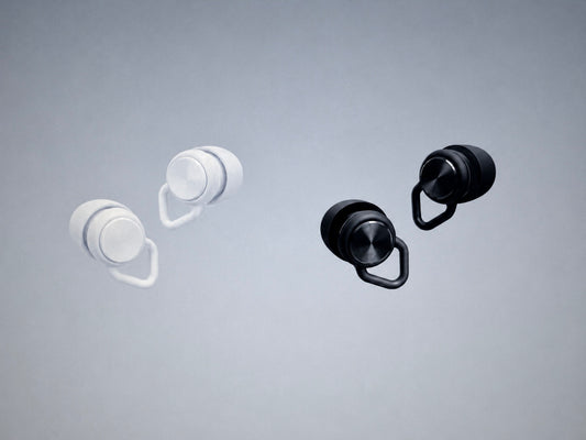 Silencz Twin Pack – Frost White & Midnight Black Earplugs