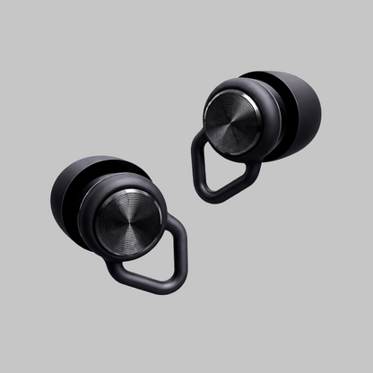 Silencz Twin Pack concert earplugs Midnight Black – high-fidelity hearing protection