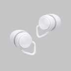Silencz Frost White concert earplugs – high-fidelity hearing protection UK