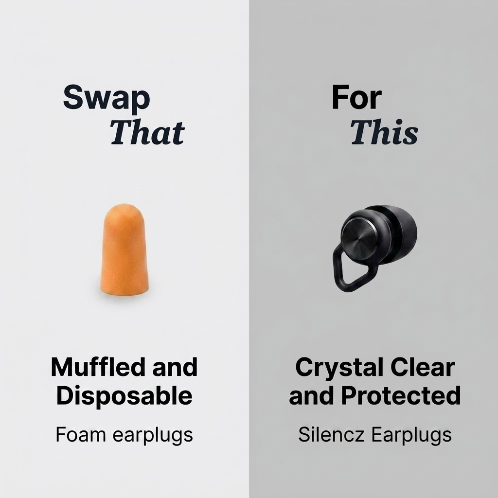 Concert Earplugs Midnight Black