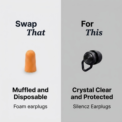 Concert Earplugs Midnight Black