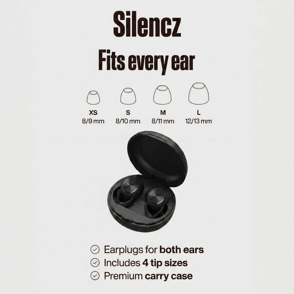 Concert Earplugs Midnight Black