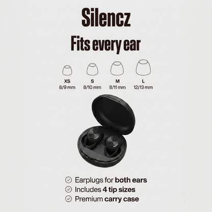 Concert Earplugs Midnight Black