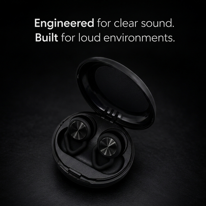 Concert Earplugs Midnight Black
